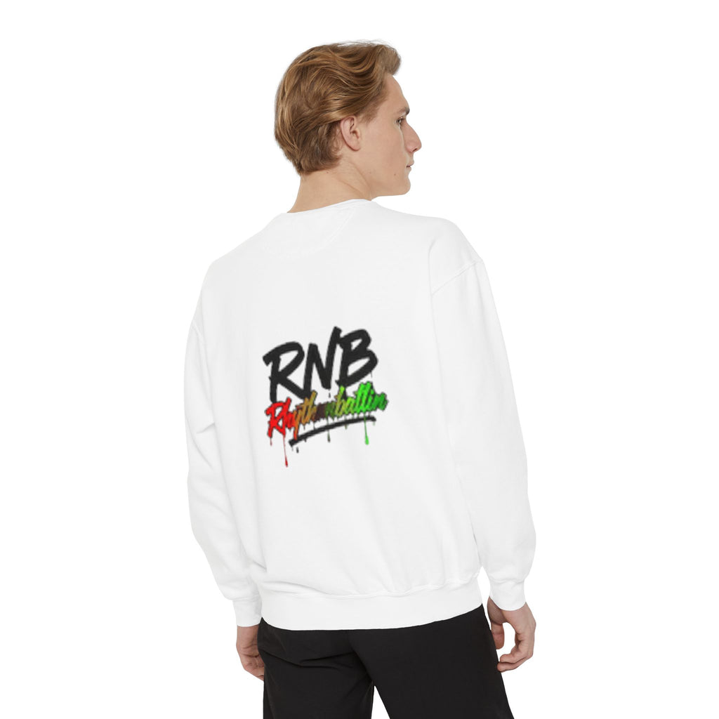 RNB Retro Drip Sweatshirt – Red, Yellow & Green Streetwear Pullover