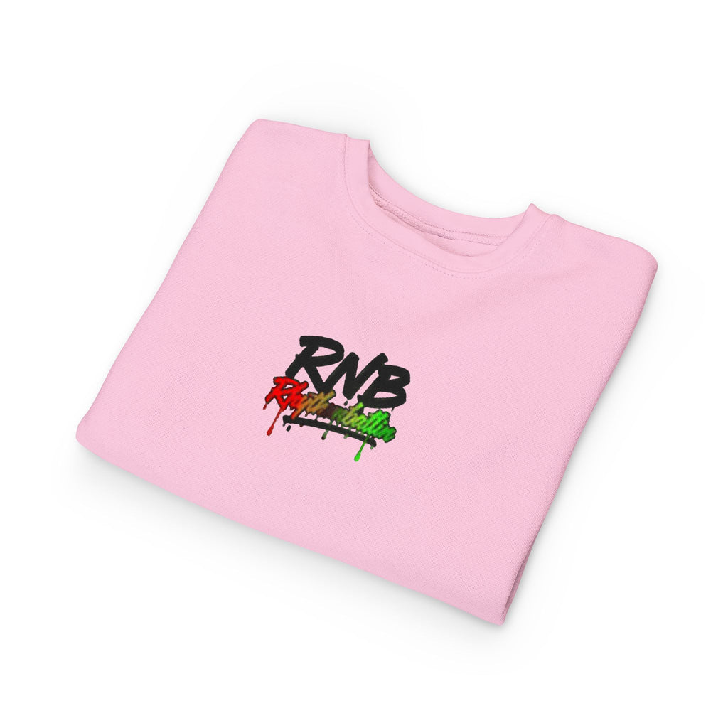 Toddler Sweatshirt - RNB Graffiti Logo Kids Pullover