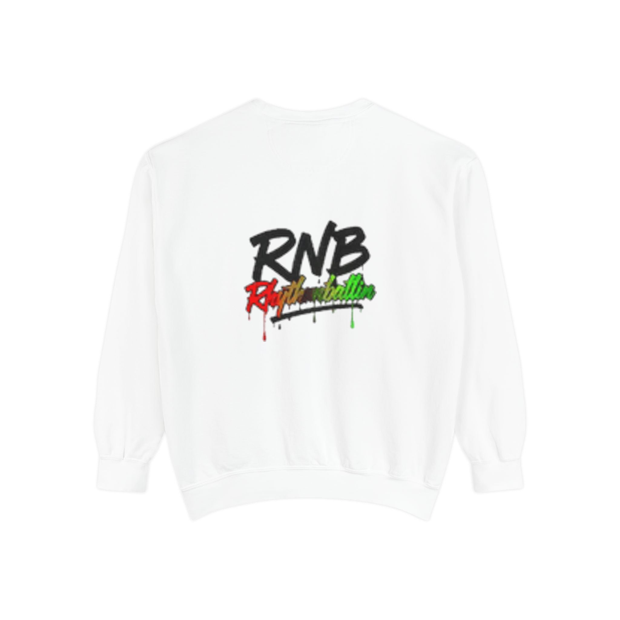 RNB Retro Drip Sweatshirt – Red, Yellow & Green Streetwear Pullover