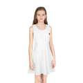 Girls' Floral Heart Sundress — Cute 'Love' Chest Patch Sleeveless Dress