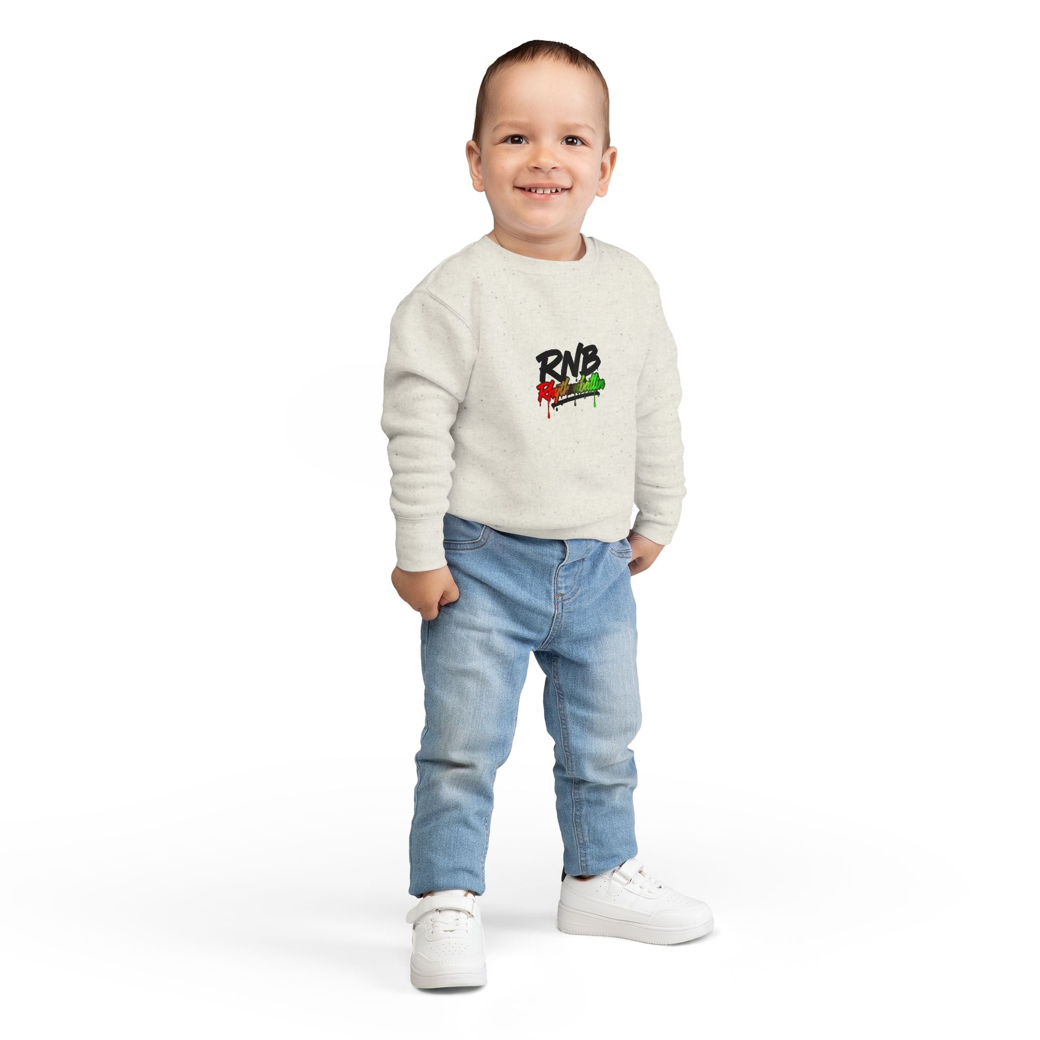 Toddler Sweatshirt - RNB Graffiti Logo Kids Pullover