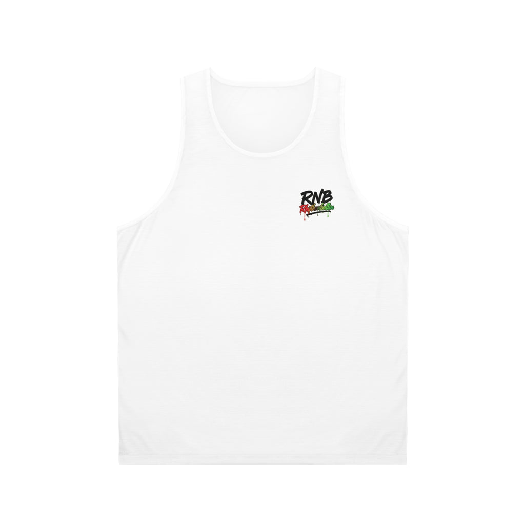 RNB Graffiti Logo Tank Top — Retro Streetwear Music Fan Tee