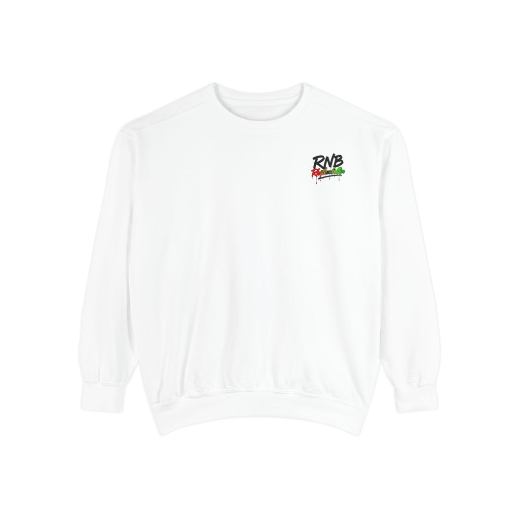 RNB Retro Drip Sweatshirt – Red, Yellow & Green Streetwear Pullover