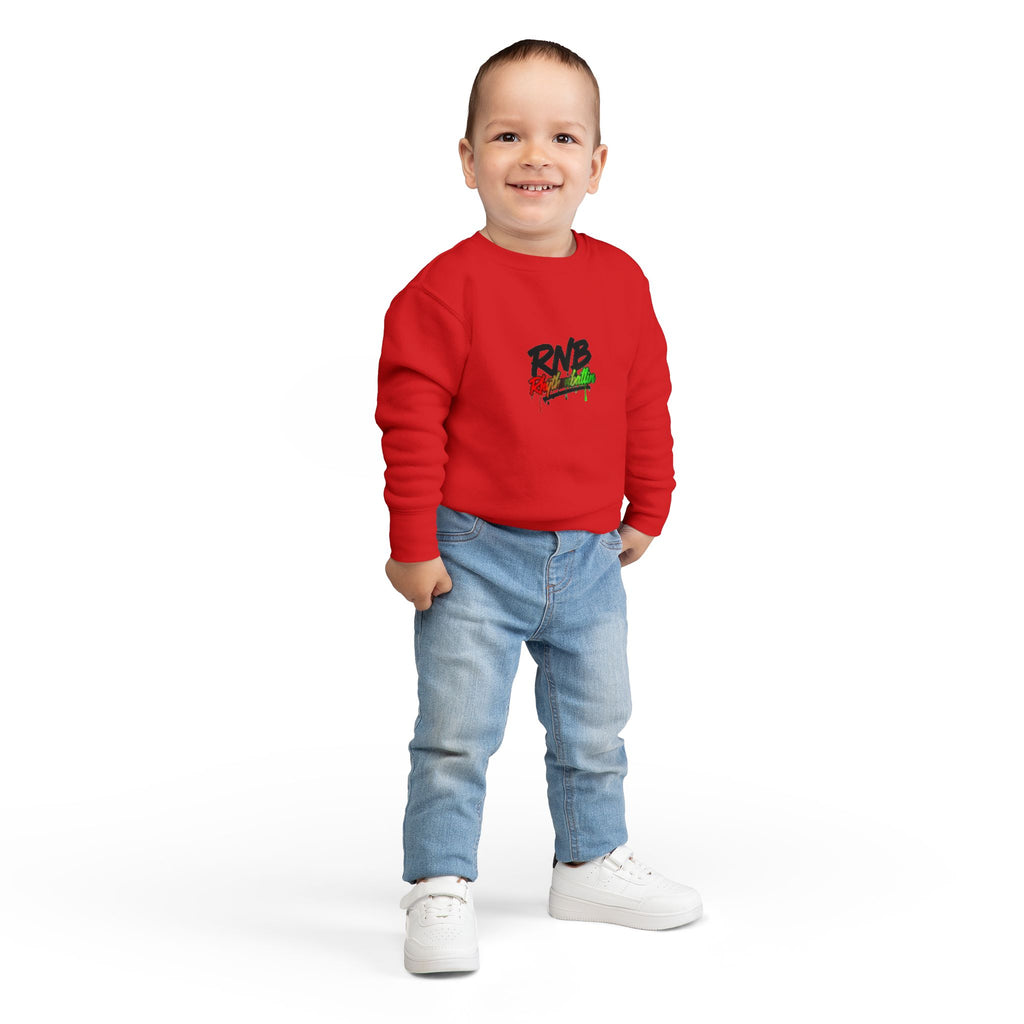 Toddler Sweatshirt - RNB Graffiti Logo Kids Pullover