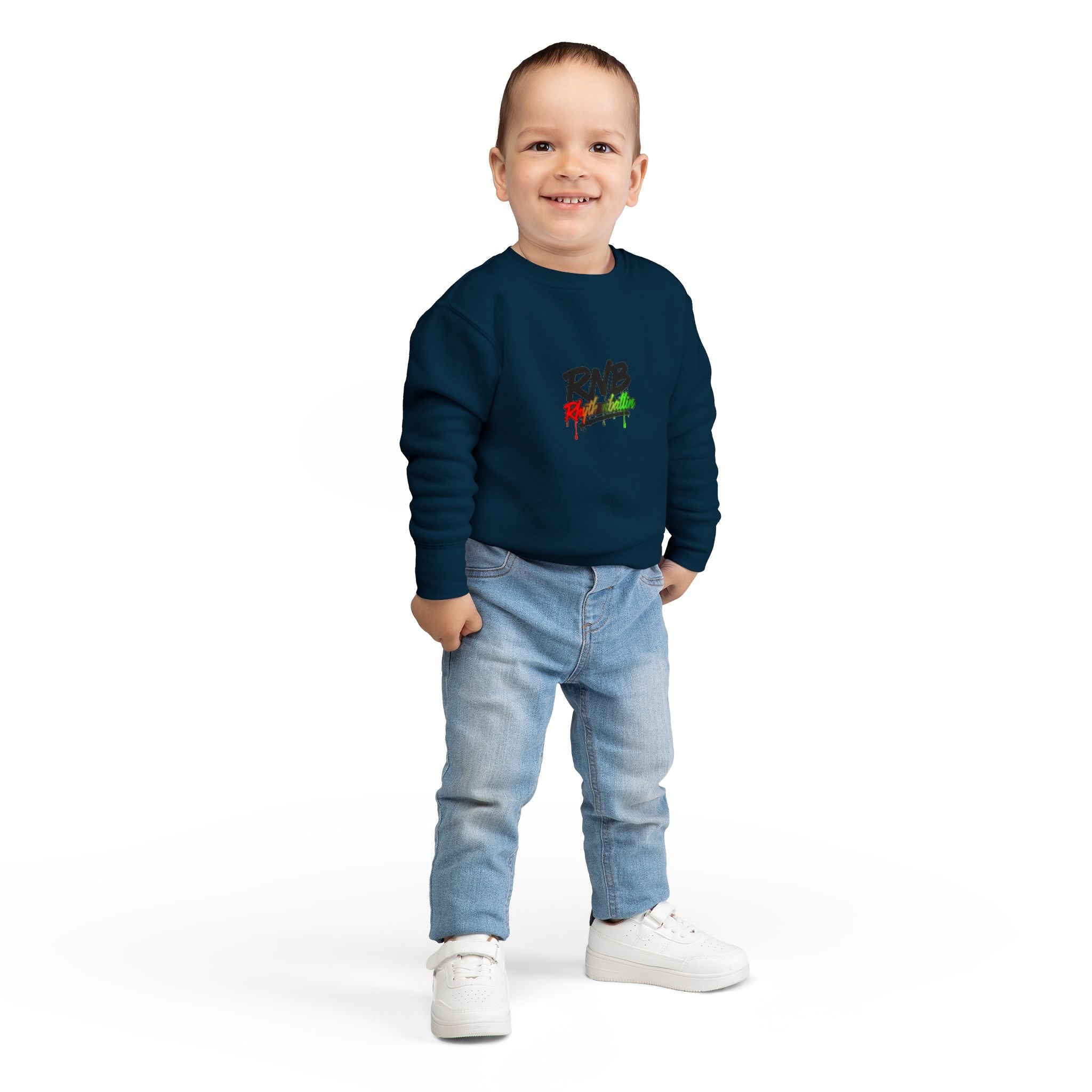 Toddler Sweatshirt - RNB Graffiti Logo Kids Pullover