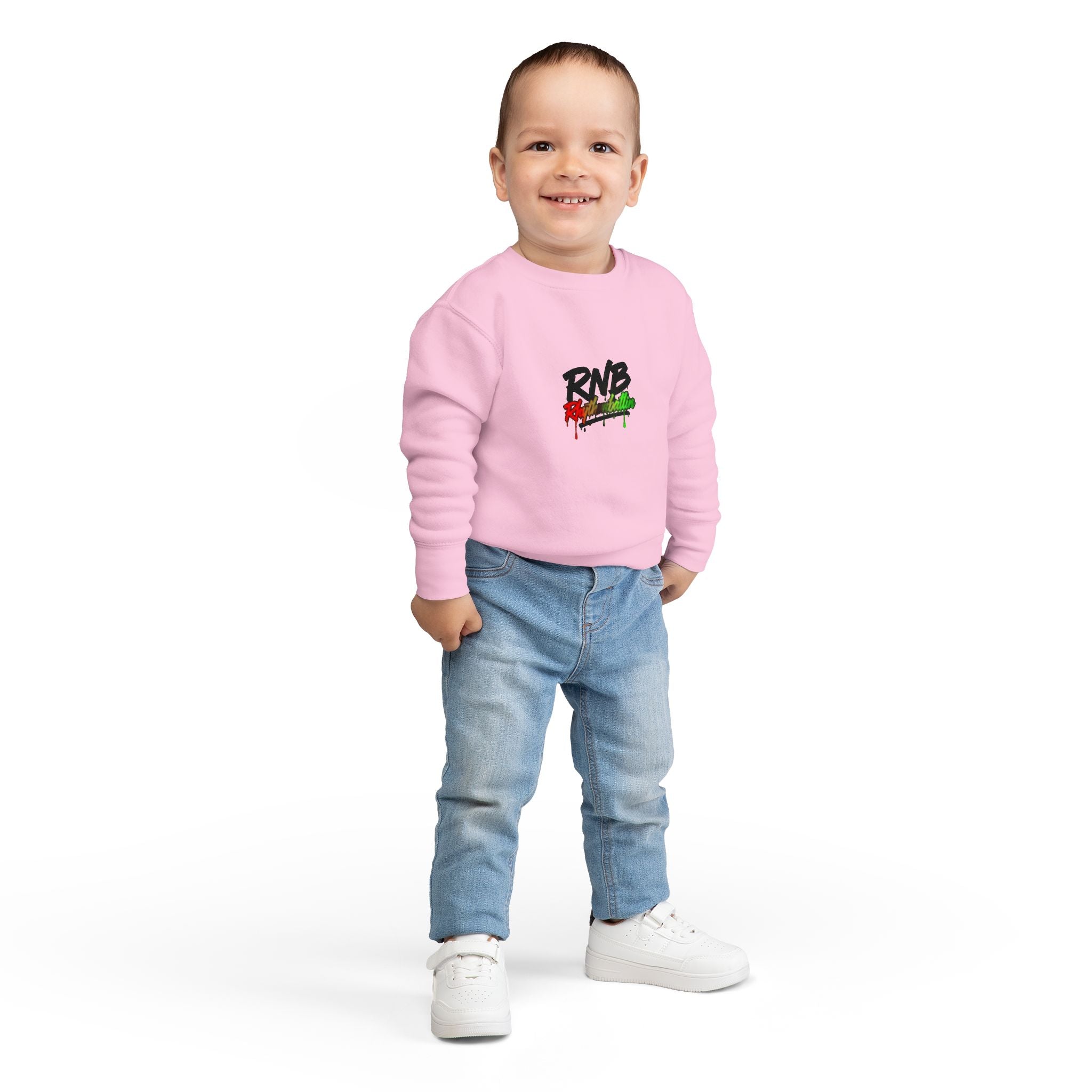 Toddler Sweatshirt - RNB Graffiti Logo Kids Pullover