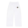 Men's RNB Sleep Pants — White Relaxed Pajama Trousers